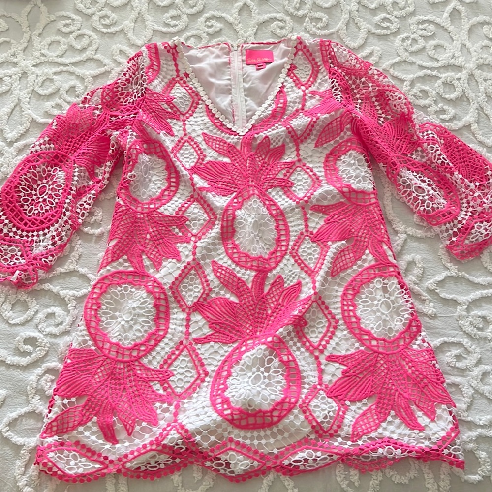 Lilly Pulitzer Crochet Romper
